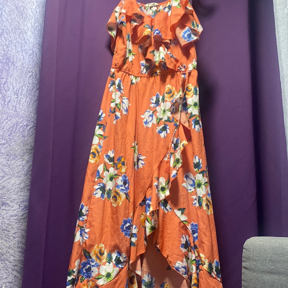 Womens maxi floral dress